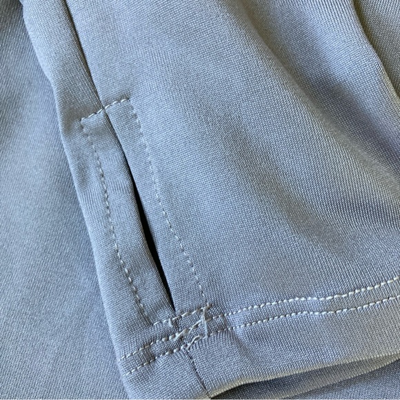 Zengjo Women’s 1/4 Zip Pullover Sz S Mauve - Gray Long Sleeve With Thumb Holes - Picture 4 of 4